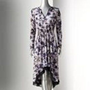 Simply Vera Vera Wang Empire Hi-Low Hem Dress